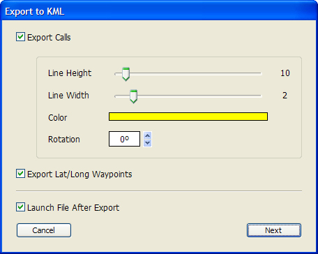 Metes and Bounds Export to KML