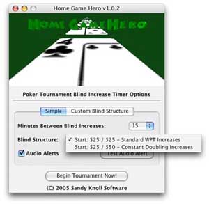 free poker tournament clock picture