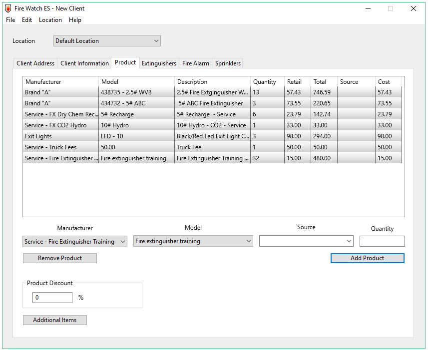 Product Sales Estimating Software