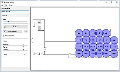 Fire Sprinkler Layout Estimating Software