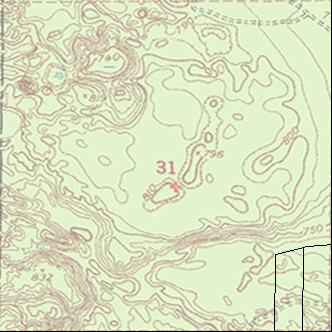 Metes and Bounds Multiple Plots on Background Image