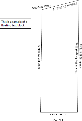 Deed Plot Software Labeling Tutorial