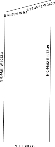 Metes and Bounds Labels