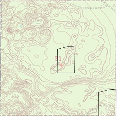 Metes and Bounds Software Merging Plots