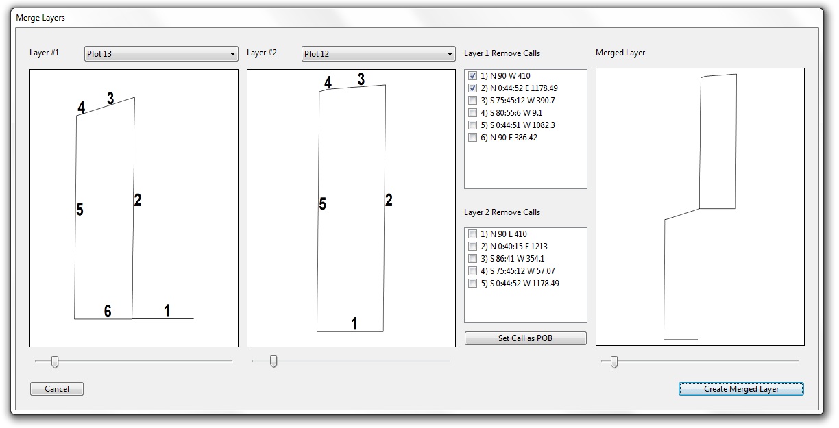 Deed Plotting Merge Plats