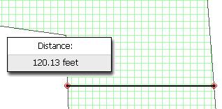 Measure deed plot distances. - Try our deed plotting software for free.