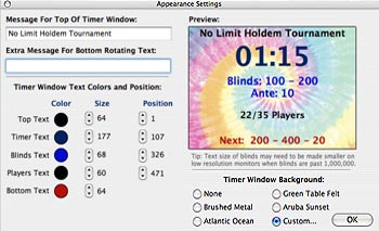 Poker Tournament Manager - Poker Clock and Poker Tournament Software