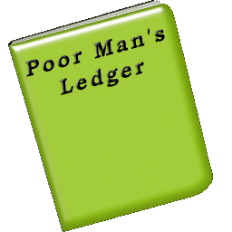 Poor Man's Ledger Accounting Software